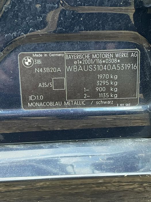 Бмв е91 320д 163к.с. на части