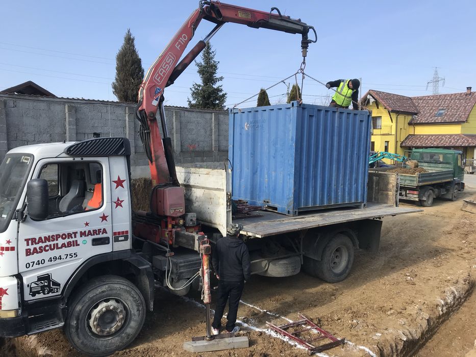 Transport marfa(nisip,piatra,pamant),inchiriez buldoexcavator,camion