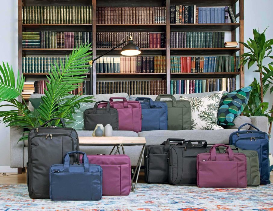 Сумка для ноутбука 13"-14" Rivacase 8221 Central (Blue, Purple, Black)