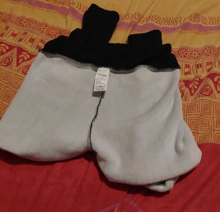 Pantalon drept trcot cu căptușeală
