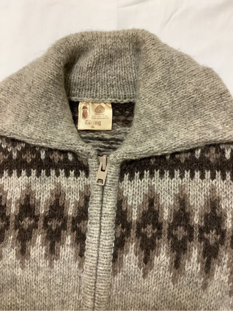 Pulover tricotat munte,drumetie vanatoare barbati XL