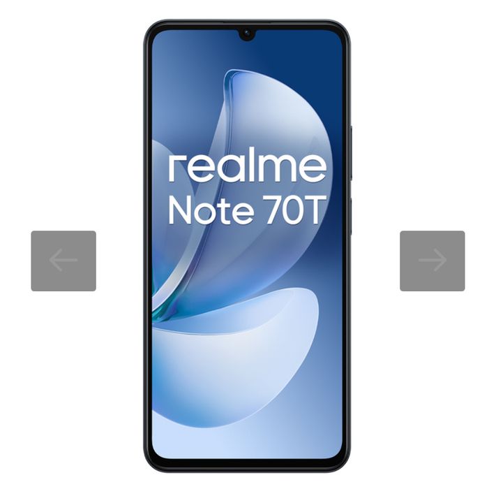 Realme Note 70T 128 gb Черен Цвят