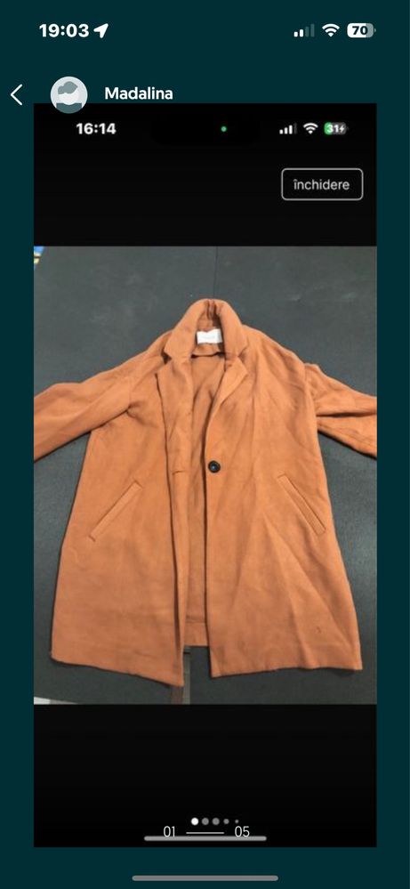 Palton Stradivarius