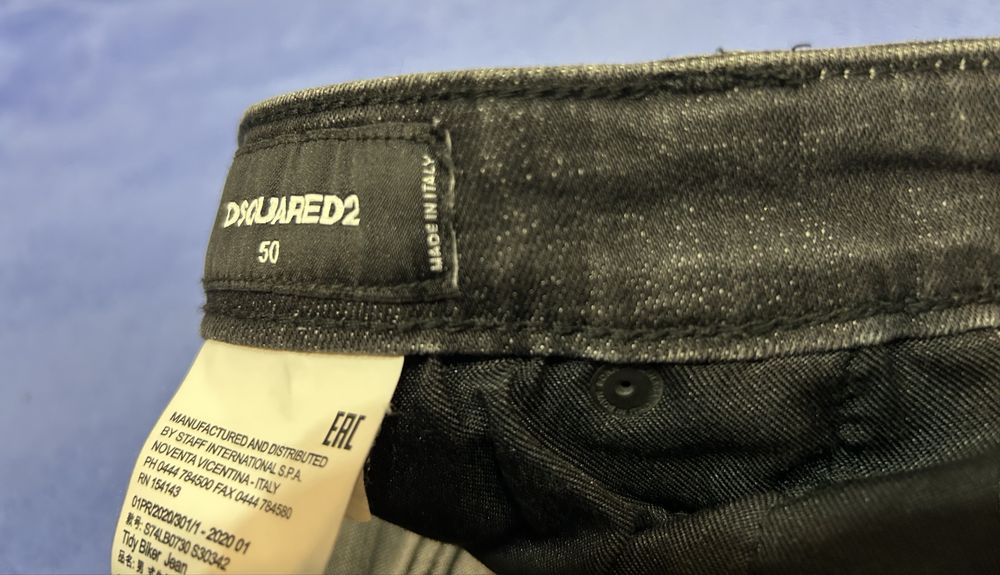 Blugi Dsquared2 Tidy Biker Jeans
