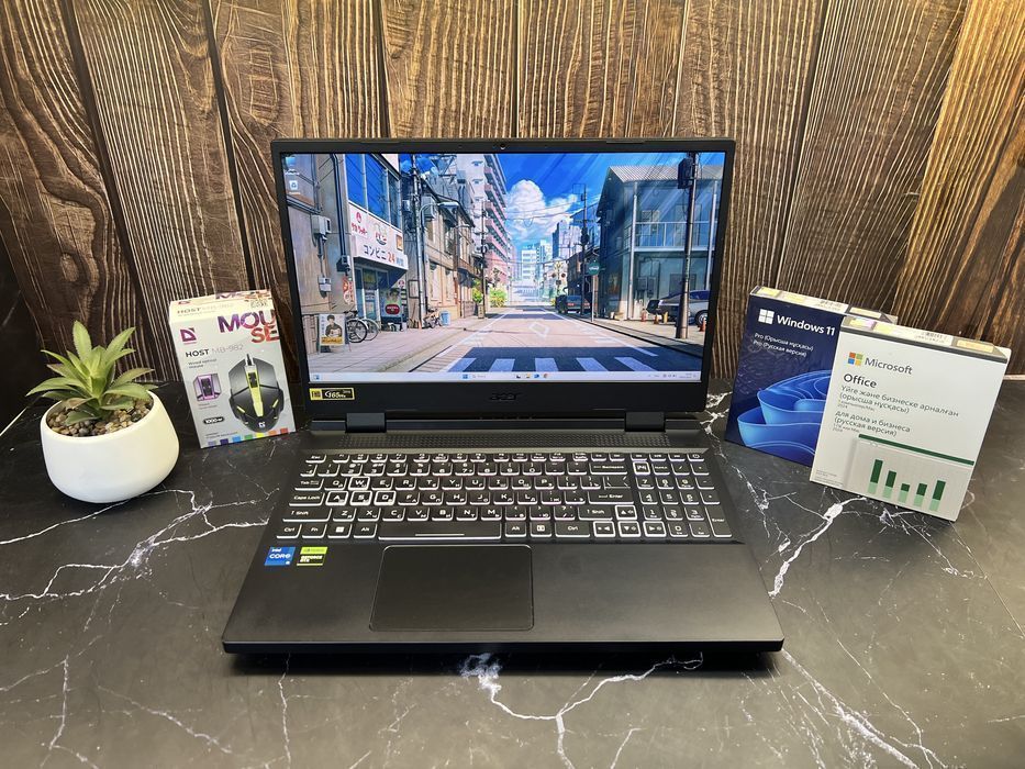 Ноутбук для игр класса ААА | Acer Nitro 5 | Core i5-12500H | RTX4050