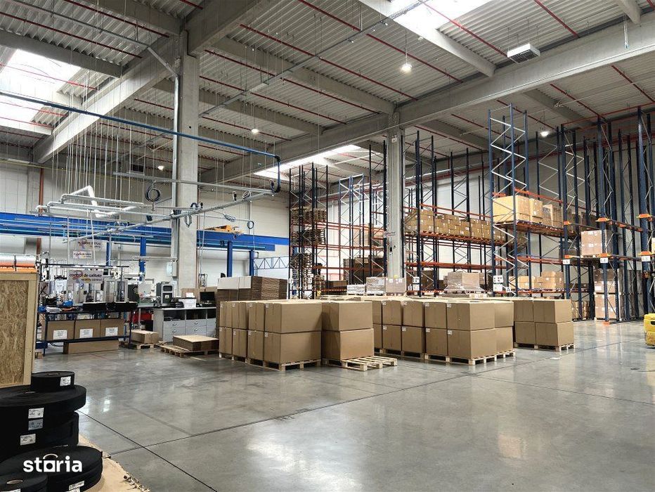 Hala moderna / Aviz ISU / Productie / Depozitare