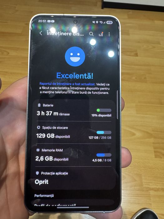 Samsung S24, 256Gb, bat 100% + Ceas cadou