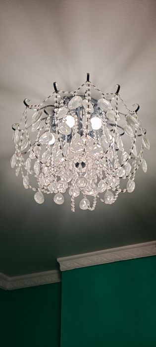 Люстра  хрустальная