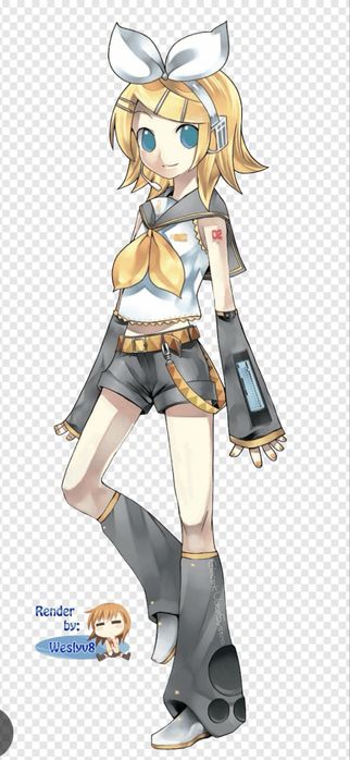 Косплей костюм Рин Кагаминэ на 10-12 лет