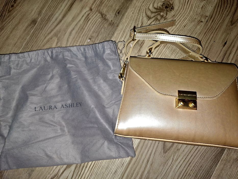Чанта Laura Ashley златиста