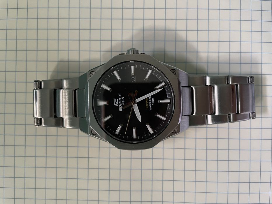 Casio Edifice Classic EFR-S108D-1AVUEF Slim Line Watch