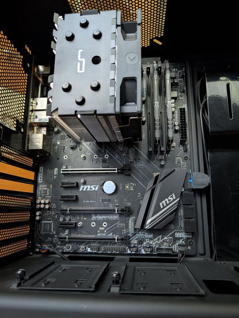 kit PC gaming Ryzen 5 2600, MSI X470 PLUS MAX, HyperX Fury RGB 16GB