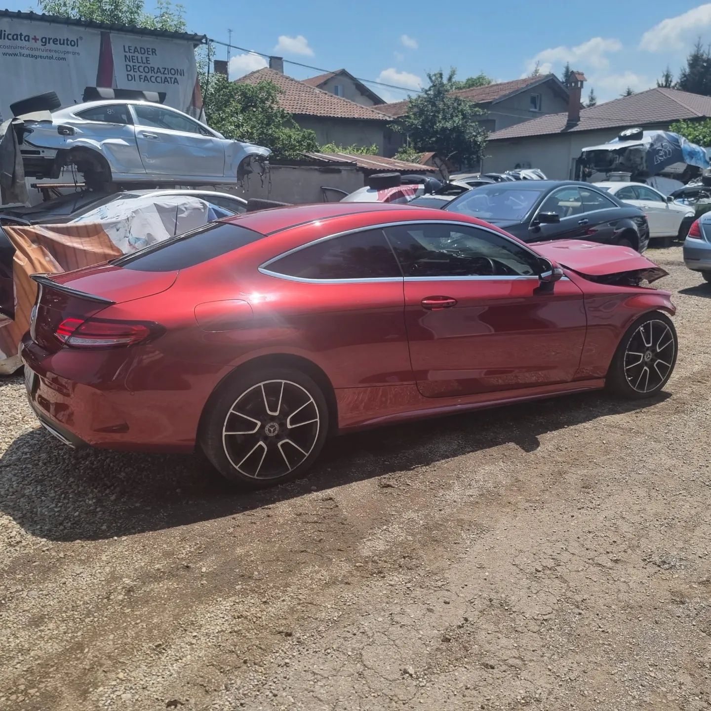 Mercedes C200 W205 coupe AMG пакет facelift 2019г.на части
Дата на про