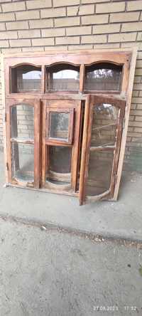 Продаются  2 окна деревянные в хорошем состоянии