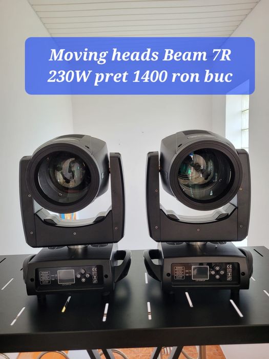 Lumina retro blinder moving head