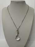 Colier Swarovski, autentic. Placat rodiu.