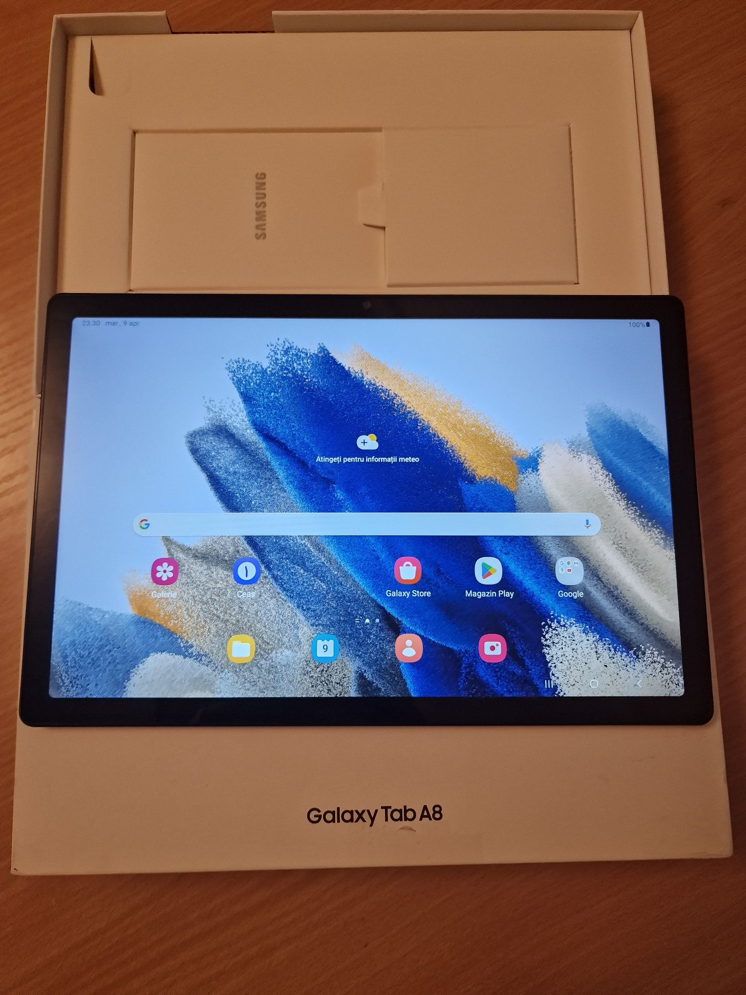 Samsung Galaxy TAB A8 silver 64gb nou wifi