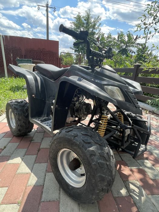 ATV BEMI 110cm cu motor puternic pe benzina,cu pornire din cheie