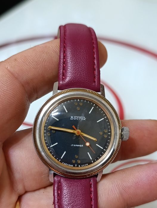Ceas mecanic Wostock (Labe de pisică)