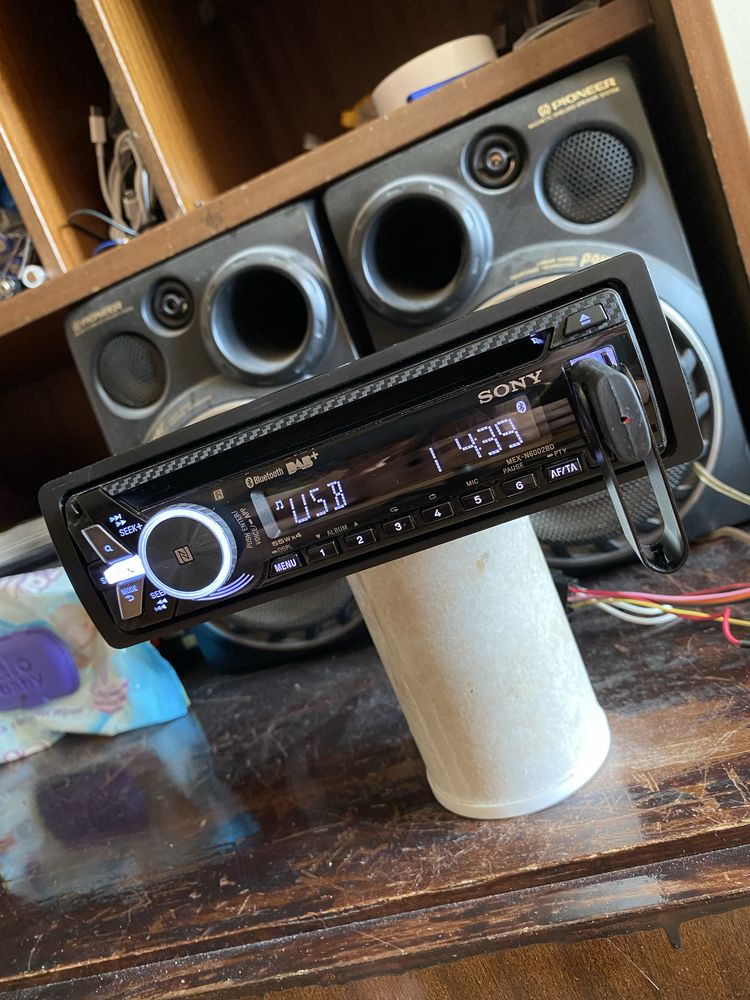 SONY MEX-N6002BD - 4X55W - Bluetooth, USB, CD плеър за кола сд, радио