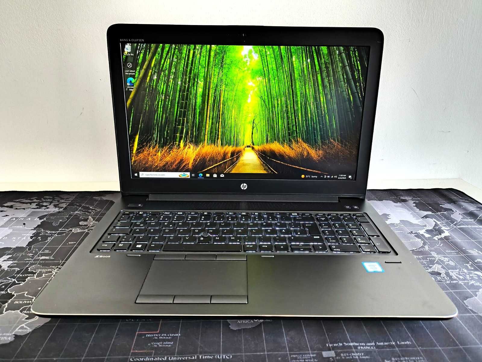 HP Zbook WorkStation, Intel Xeon, nVidia Quadro, 32Gb ram, 512SSD +1TB