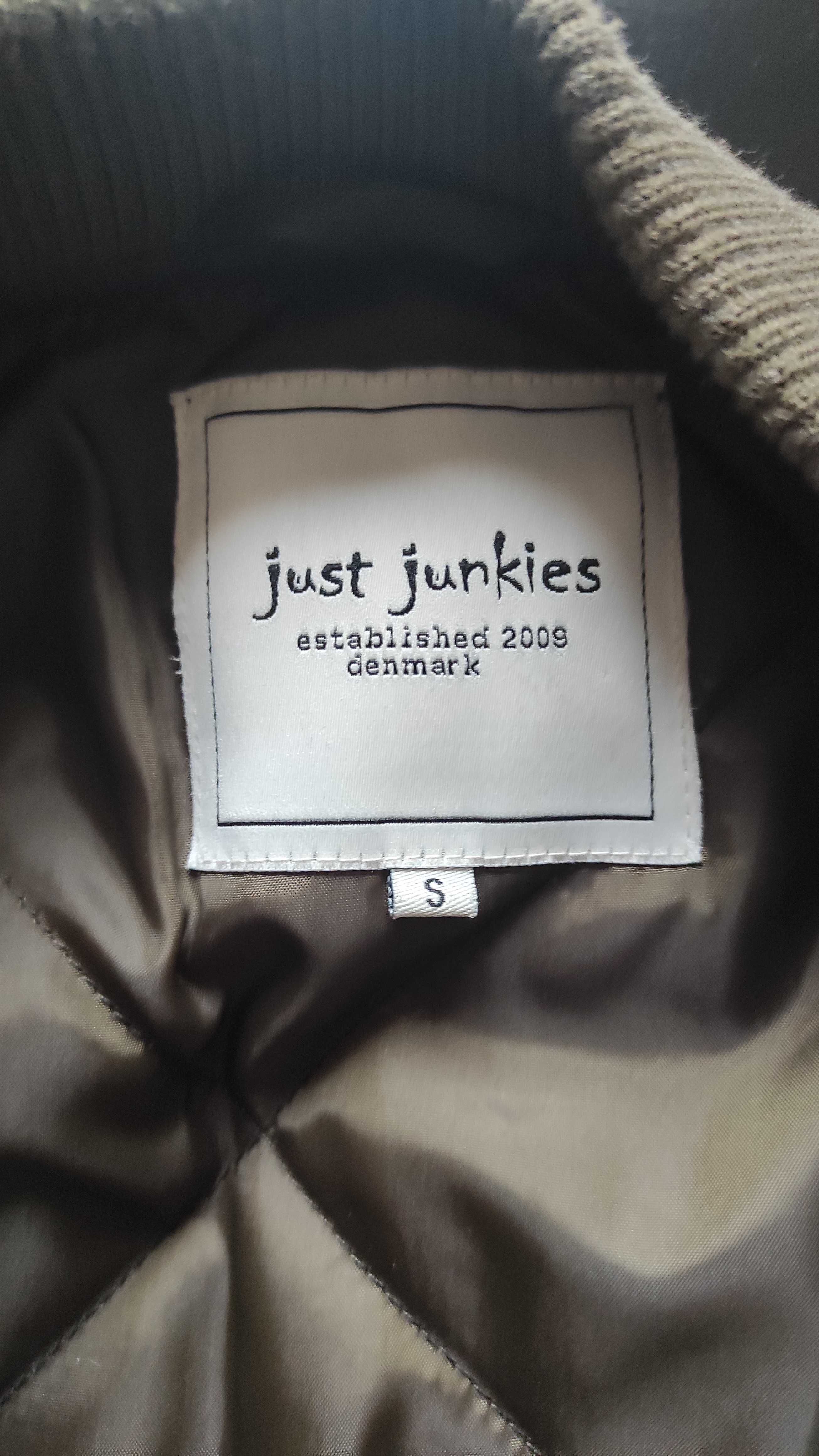 Яке / Bomber Jacket Just Junkies, цвят зелен, размер S