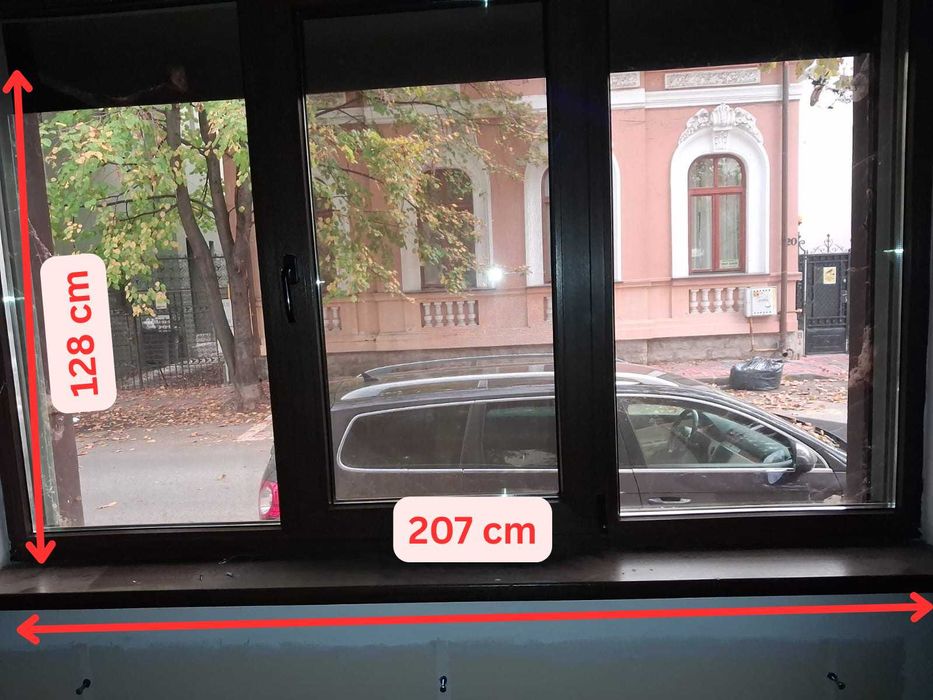 Geamuri termopan PVC –  diverse dimensiuni – 350 lei/buc