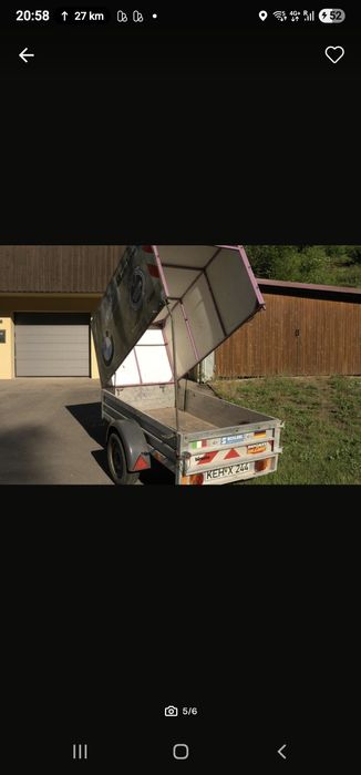 Vând remorca in stare bună