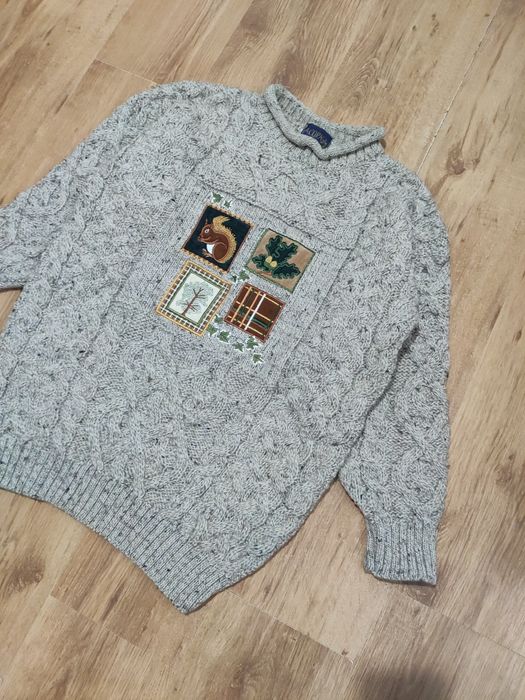 Pulover Acorn din lână british wool marimea S/M