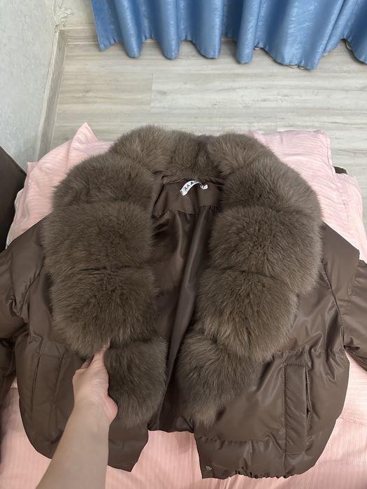 Продам куртку стильную, хит сезона, мех натуральный