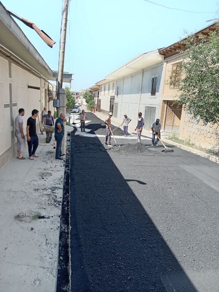 Самарканд буйлаб Асфалт хизмати