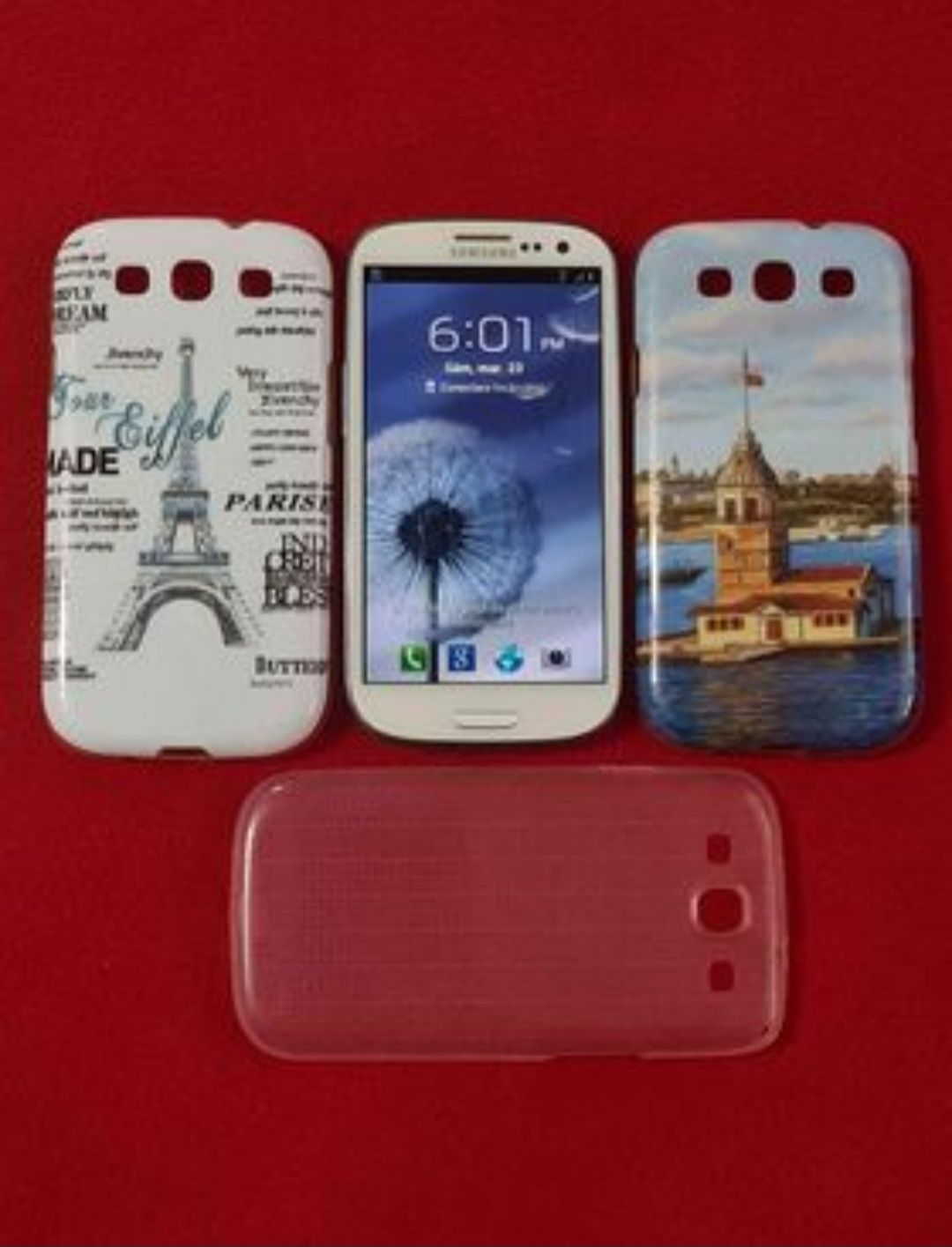 Samsung Galaxy S3 Alb 16Gb, Impecabil, Liber, Huse incluse!!!