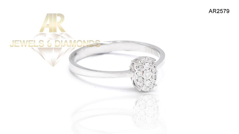 Inel Aur 18K cu DIAMANTE model nou deosebit ARJEWELS&DIAMONDS(AR2579)