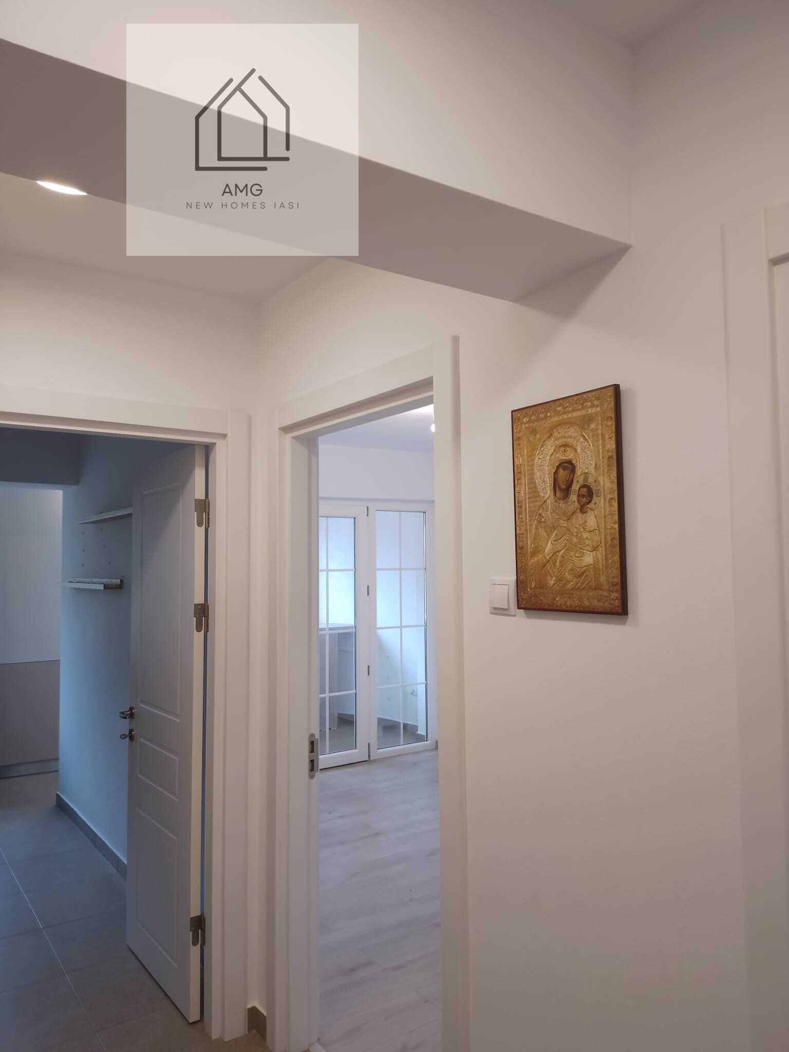 2 CD, 48 mp, renovat, utilat și mobilat, loc de parcare, bloc din 2006
