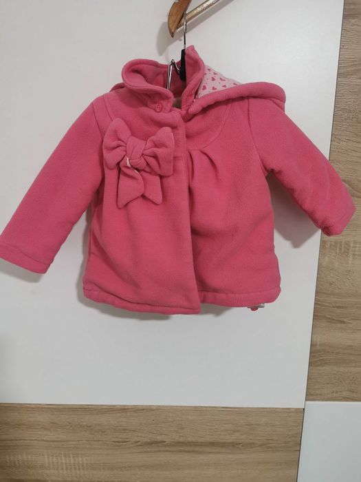 Palton fetita roz