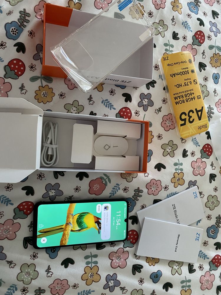 Telefon ZTE Blade A35 go edition memorie 64 GB, memorie RAM 6GB