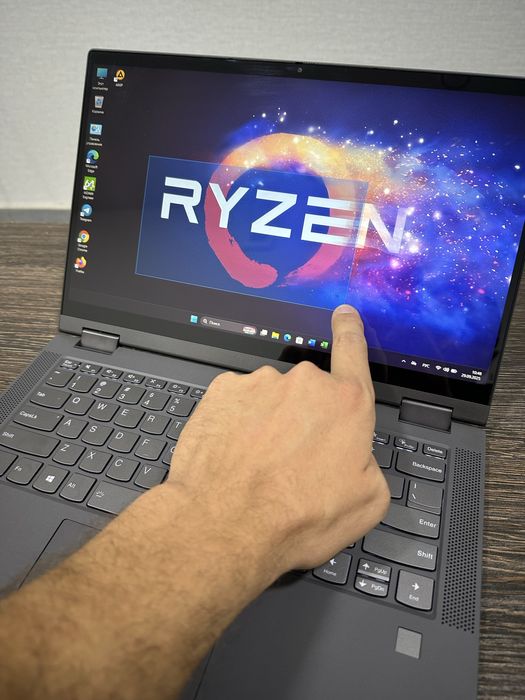 мощный 16-ядерный Ryzen 7 сенсорный Lenovo IdeaPad Flex 5