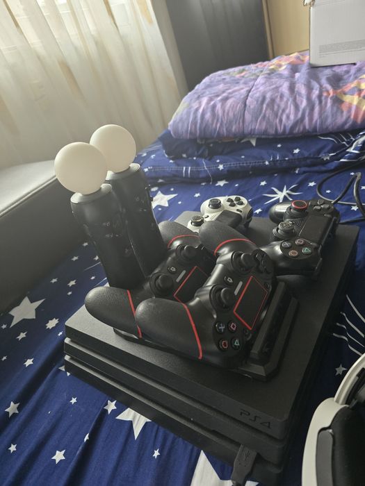 Ps4 Pro 1000GB +kit VR complet!