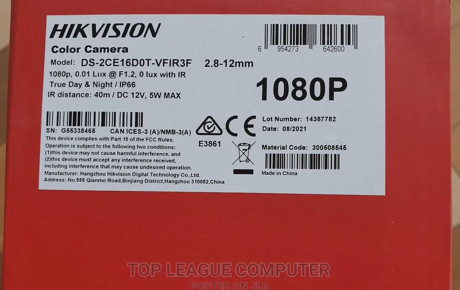 Camere Hikvision 2CE16D0T-VFIR3F