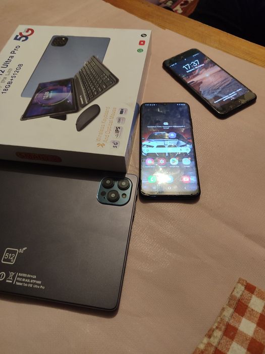 Tab s12 ultra pro, Samsung 03s , iphone 7 plus