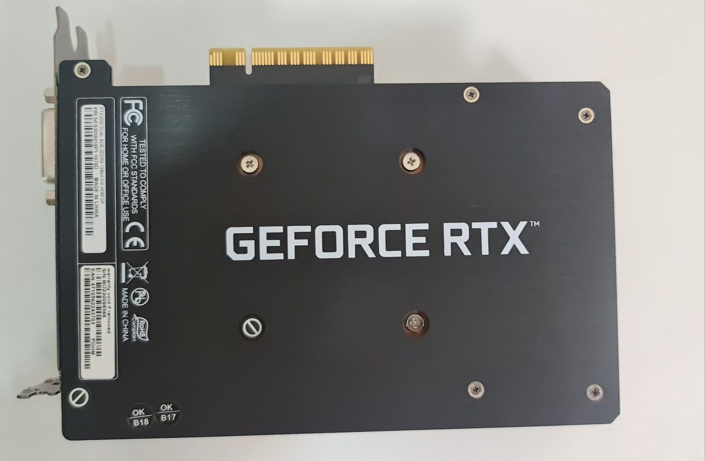 Видеокарта RTX 3050 DUAL 8GB DDR6