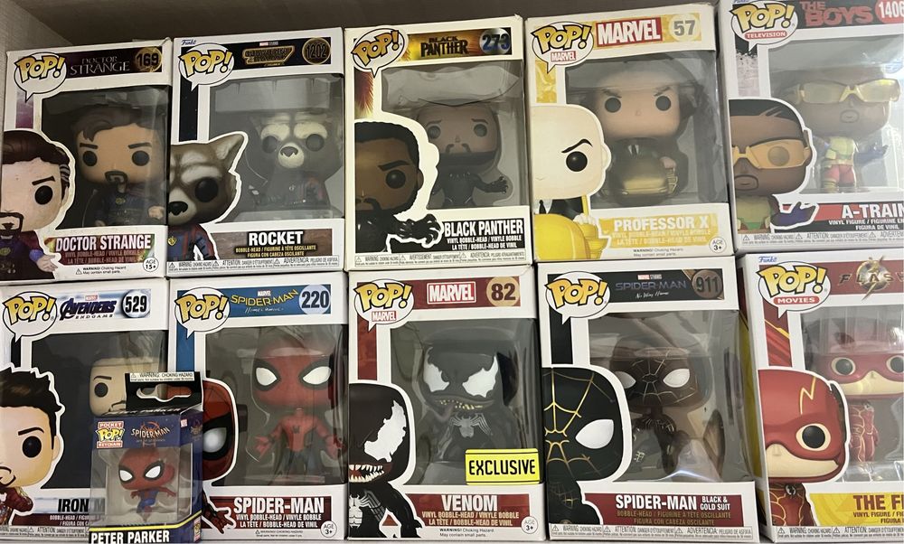 Продам коллекцию фигурок Funko Pop – оригинал, в идеальном состоянии