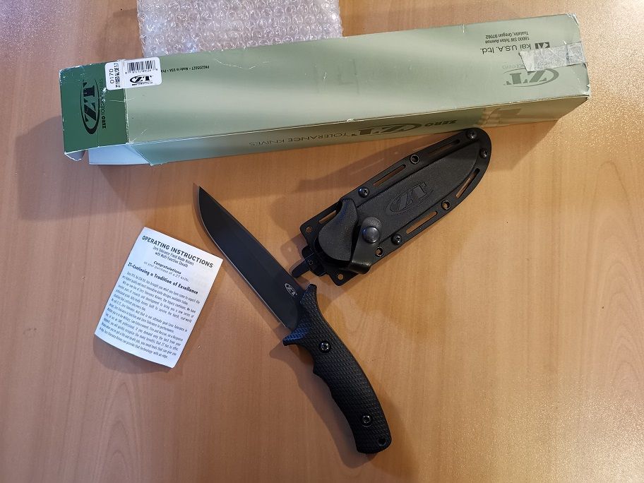 Продавам ZT0170 / Zero Tolerance 0170 Military Combat Fixed Blade for