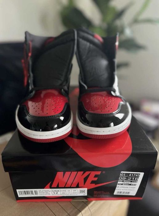 |FULL BOX| - Jordan 1 Patent Bred - livrare cu verificare