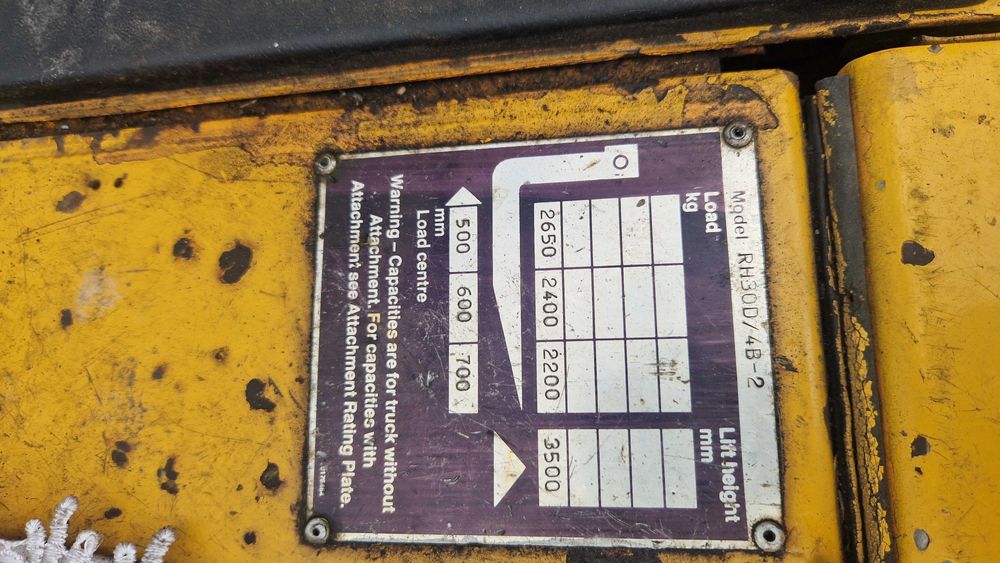 Vand motostivuitor / stivuitor pe motorina functionare normala
