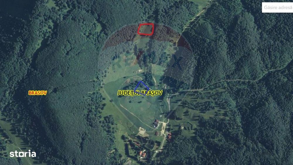 Teren intravilan de3000 / 6000 mp în Poiana Brașov