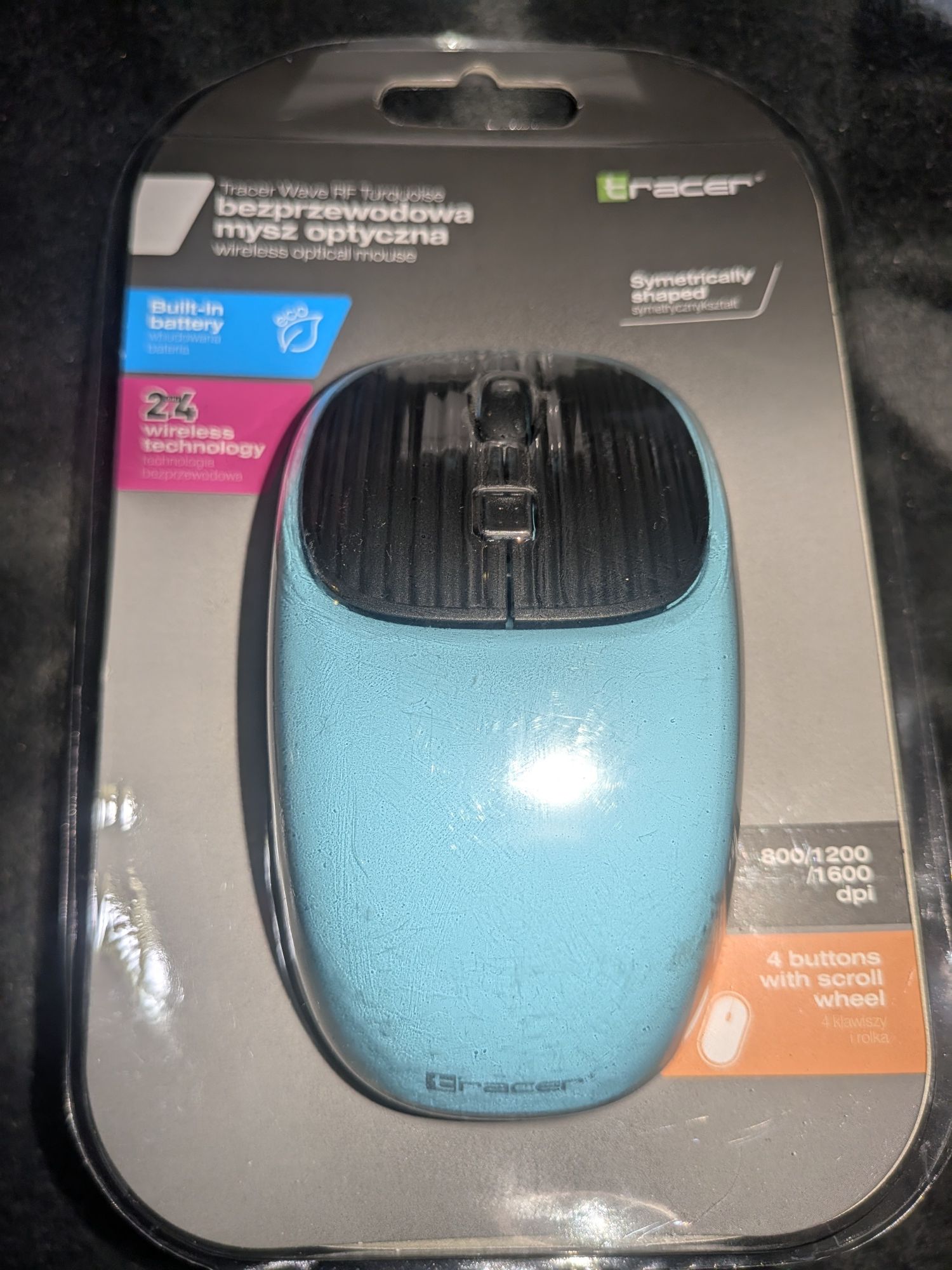 Mouse wireless Tracer nou, sigilat