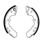 set saboti frana puntea spate isuzu trooper i (ubs) 1983-2003