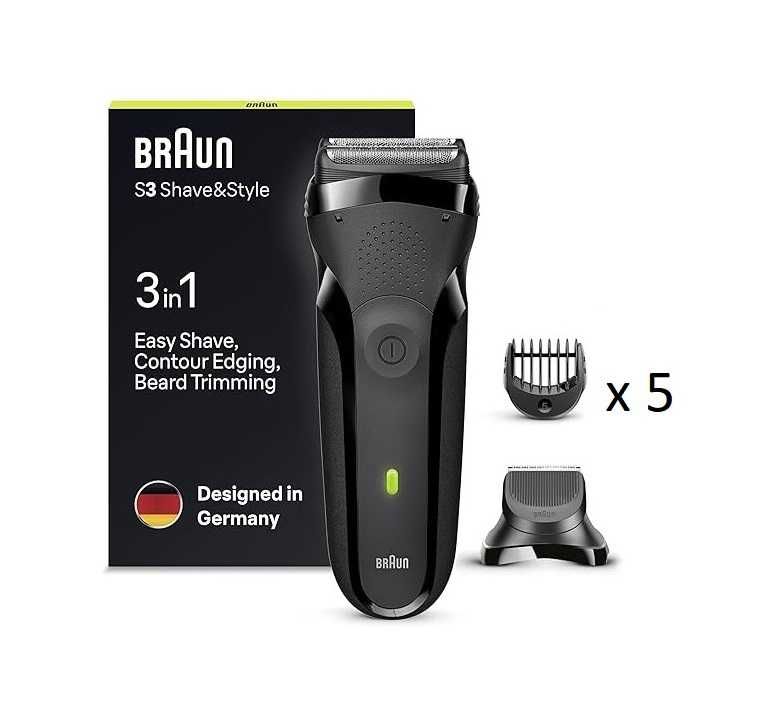 Електрическа самобръсначка Braun Series 3 300BT  Shave & Style
