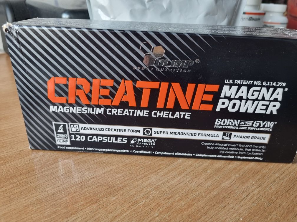 Creatina Magna Power cu Magneziu Chelat 120caps cea mai asimilabilå cr